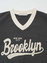 (UNISEX) NYオーバーフィットクリスピースウェットシャツ