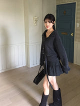 フリルミニストライプスカートパンツ