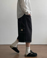 Angle Bermuda Denim Pants
