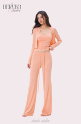 Roena pad sleeveless flare training set-up (pants regular)