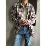 [F/W] カッティングチェックツーポケットシャツ (3color)