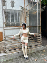 Fromニーソックス (アイボリー)