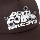 メッシュキャップ DirtyCoins ウェービーゲットシュート ブラウン