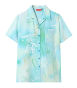 Chemical Girls Retro design sense small batch short-sleeved shirt