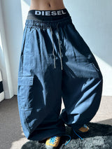 Molpure Cargo Balloon Fit Pants 4color