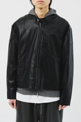 Bella Biker Leather Jacket (2color)