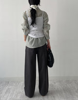 Ever See-through Two-way Loose Fit Shirt