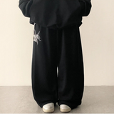 ロゼスターエンブロイダリーストリングワイドパンツ