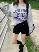New York 1992 Brooklyn oversized sweatshirt (3c)