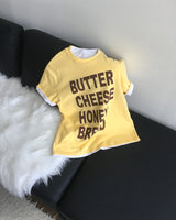 ミックス プリンティング ショートスリーブ Tシャツ