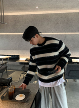 Liu Mohair Dangara Round Knit