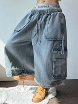 D-RING ZIPPER CARGO Bermuda