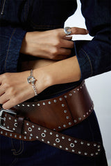 Horseshoe Toggle Chain Bracelet