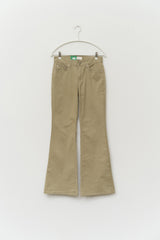 (W) Pot Gabardine Bootscut Pants