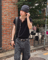 カト ヘンリーネック スラブ ショートスリーブ Tシャツ