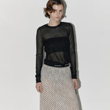 Allure label tee Black