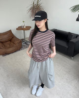 トゥレン ストライプ Tシャツ