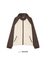 Coke Raglan Hooded Zip Up