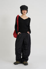 Destroy v-neck knit