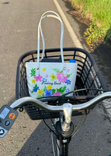 サマーフローラルトートバッグ