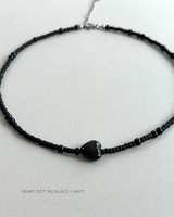 [Matt] Heart Dot Necklace