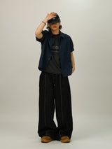 DEE Crop Roll-up Half Work Shirts