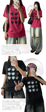 モリハート半袖Tシャツ