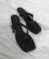 nova eyelet flip-flop (2colors)