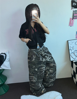 ハート🎀💕🧸ベイビーセミクロップドTシャツフーディージップアップジャンパー🧸🖤🤍3COLOR