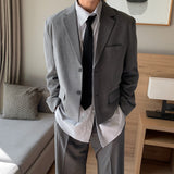 Youth Over Fit Crop Blazer (3color)