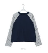 26FW★ [BAONHAUS] Ganin Color Matching Raglan Long Sleeve Tee