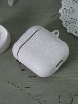 [MADE] lace white airpod case (matt)