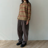 Wonky corduroy pants / Dusty gray