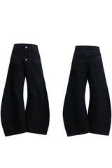Banana Cut Wide Jeans