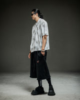 Washed destroyed bermuda P BK