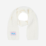 Arrow Knit Mini Muffler (Cream)