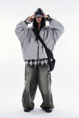 パロマハイネックウィンドブレーカージャンパー