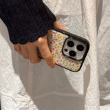 [+Magsafe] bloom color Ivory  epoxy bumper case 
