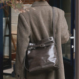 TWAIN_Oil Leather Ver. Dark gray
