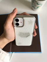 Panties Glass Silver Bumper Case