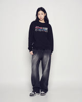 25FW WOMAN AC ベアプラススウェットシャツ ブラック