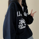 クルセミジップアップフーディー [フリース]