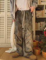 Dyed Parachute Cargo Pants