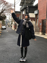 (4oz Quilting) LOVELY DOT PADDED JACKET