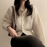 Polonnit Crop Round Cardigan
