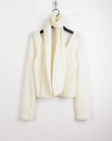 [Wool 20] Baffe Bubble Deep Unneck Knit Scarf Set