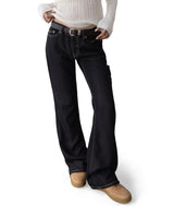Amin Lyocell Low-Rise Bootcut Denim