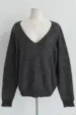 MOHAIR V-NECK OVERSIZED KNIT (9COLORS!)