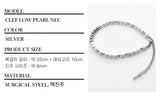 a pearl necklace_CLEF LOW PEARL NEC