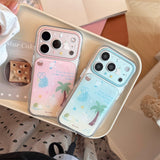 BUY 1 GET 1 FREE | パームツリー ドロップコーテッド iPhoneケース
